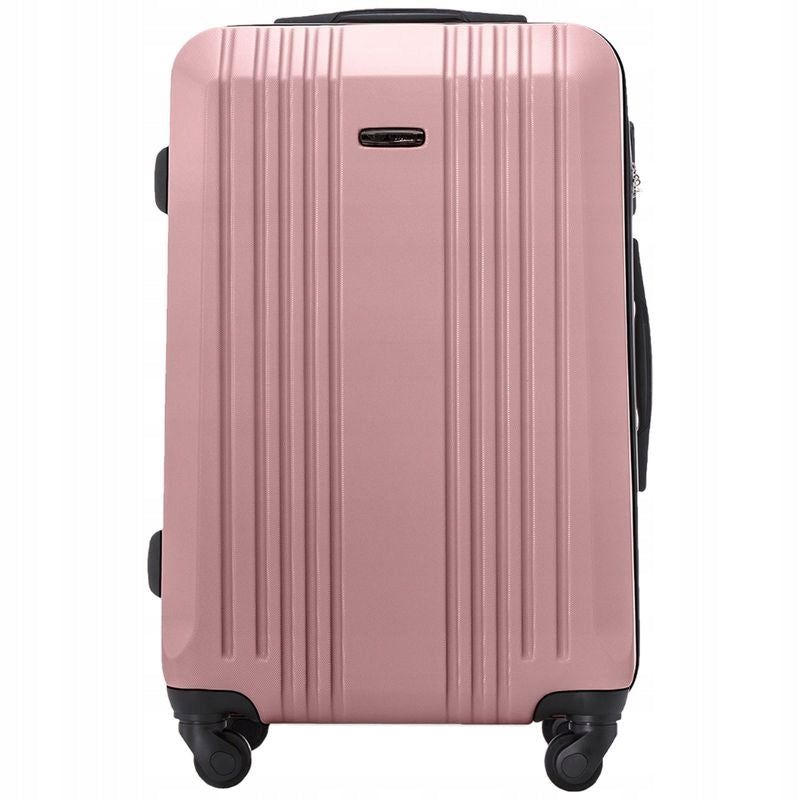 SUITCASE WINGS MEDIUM 24" ABS 4 WHEELS KESTREL 63L ROSE GOLD