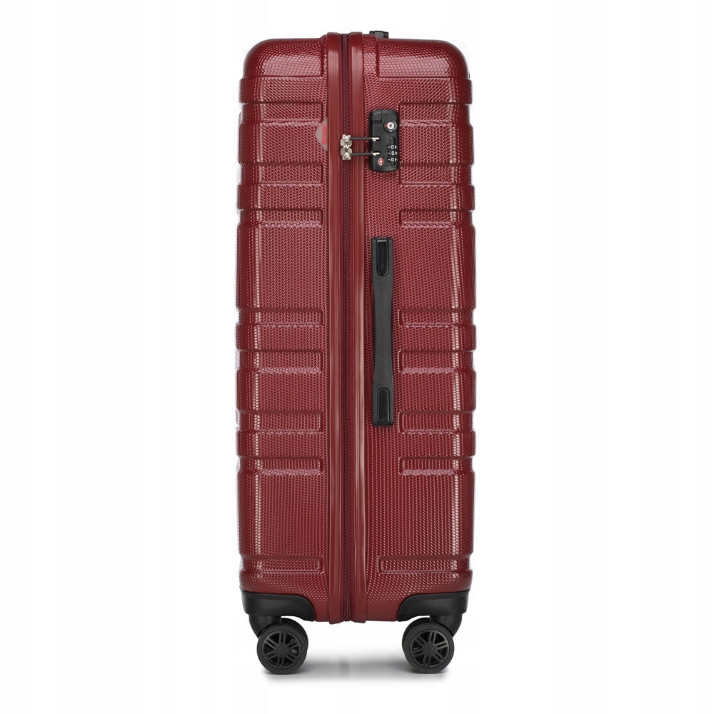 SUITCASE WITTCHEN 56-3P-983-31 RED LARGE POLYVEGLAN 94L 77x51x28 Manufacturer code 56-3P-983-31