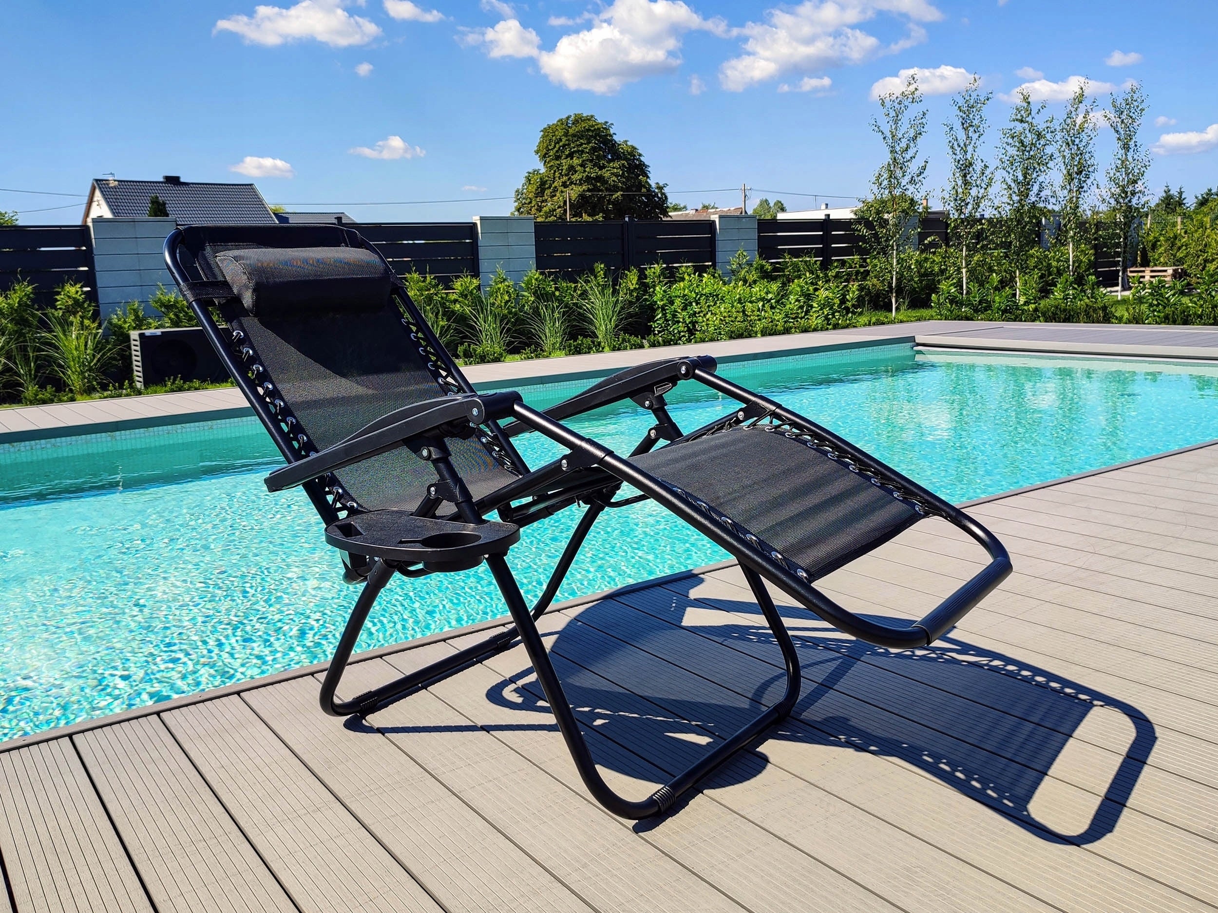 SUN LOUNGER FOLDING ZERO GRAVITY ORION GARDEN CHAIR BEACH CAMPING CHAIR Manufacturer code 5902340316955