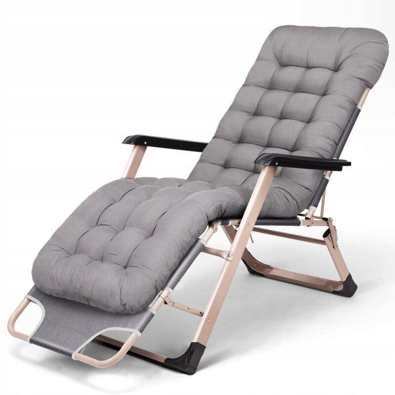 SUN LOUNGER GARDEN CHAIR HIKING BEACH CUSHION FOLDING COMFORTABLE STRONG Manufacturer code Leżak plażowy zero gravity z poduszką 2w1