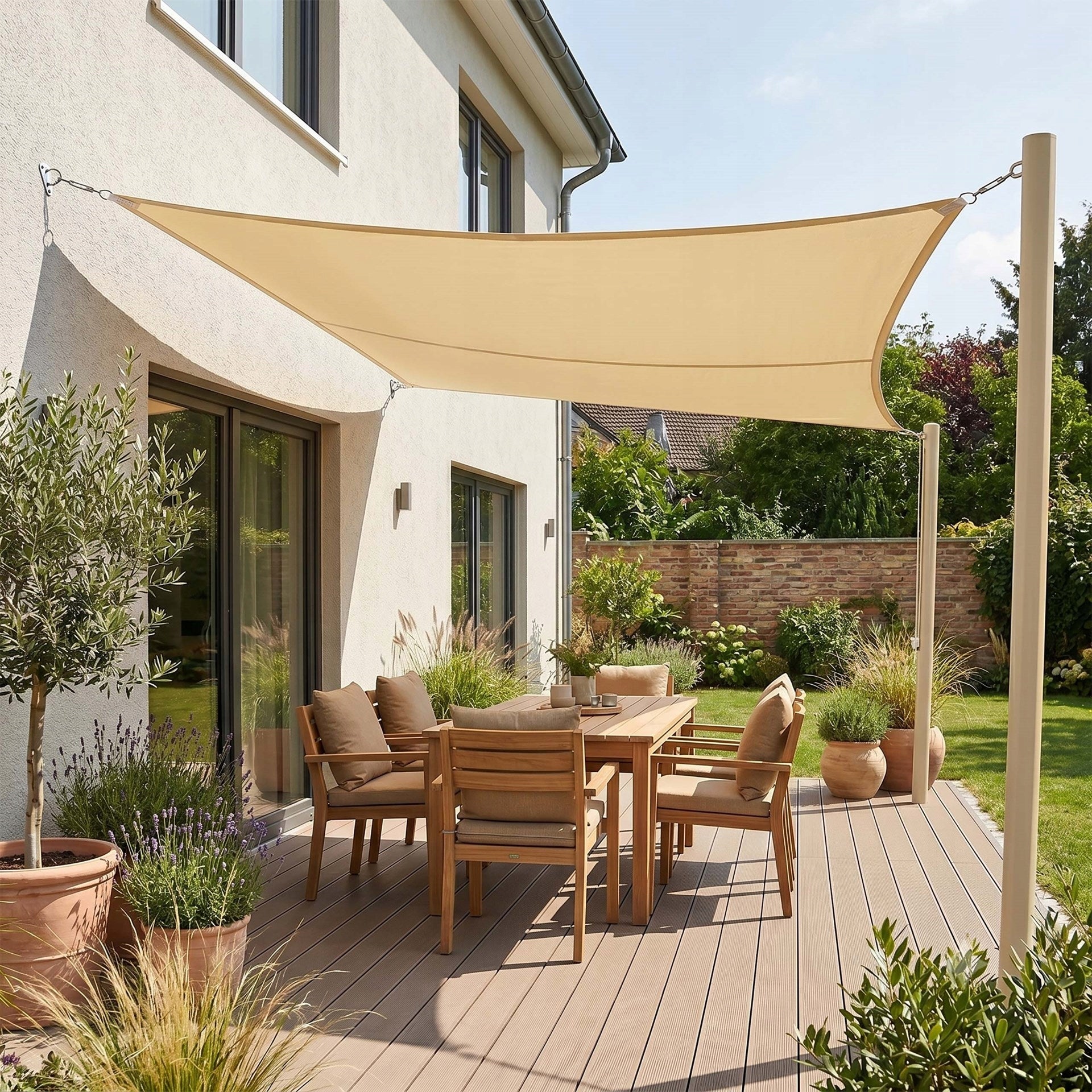 SUN SAIL 3x2 WATERPROOF UV AWNING GARDEN SHREDDER Packaging status original