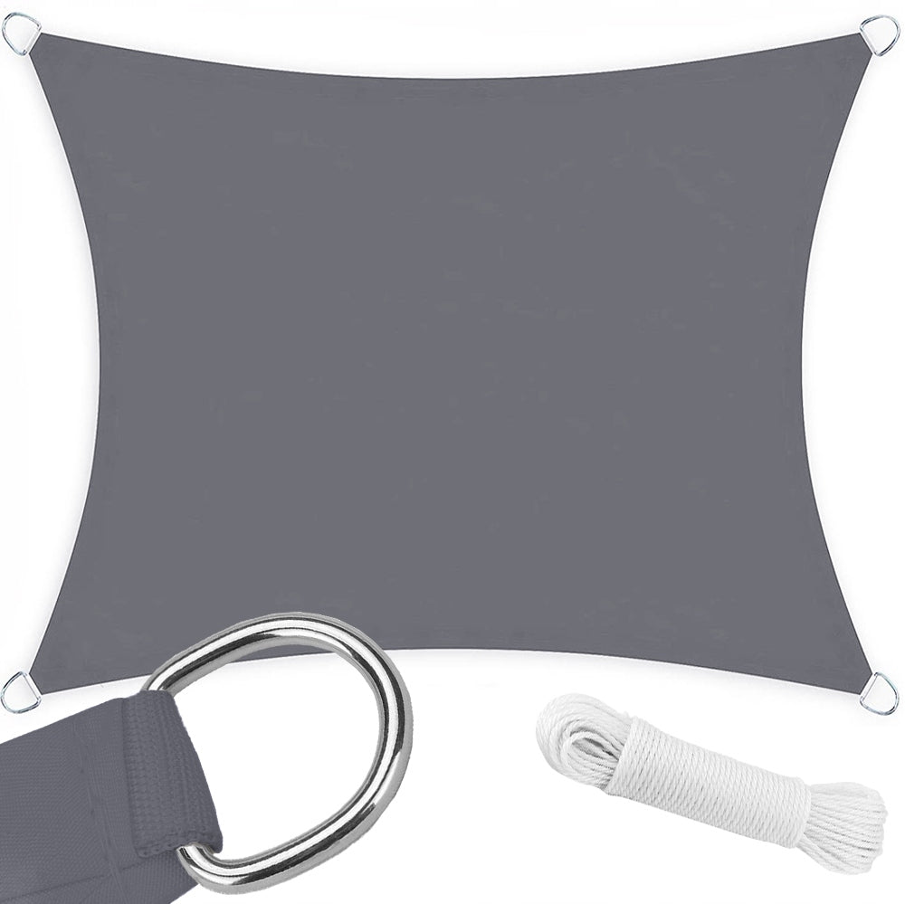 SUN SAIL GARDEN UV ANTHRACITE WATERPROOF AWNING GRAPHITE 3x3