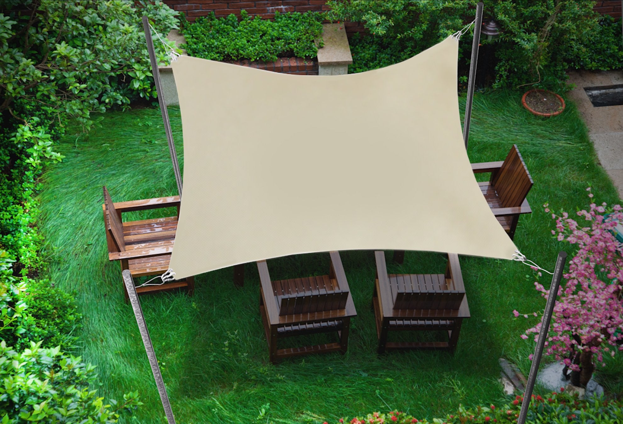 SUN SAIL WATERPROOF FOR GARDEN ON TERRACE MANUFACTURER TO SIZE Manufacturer code ZP_DECOR_WYMIAR
