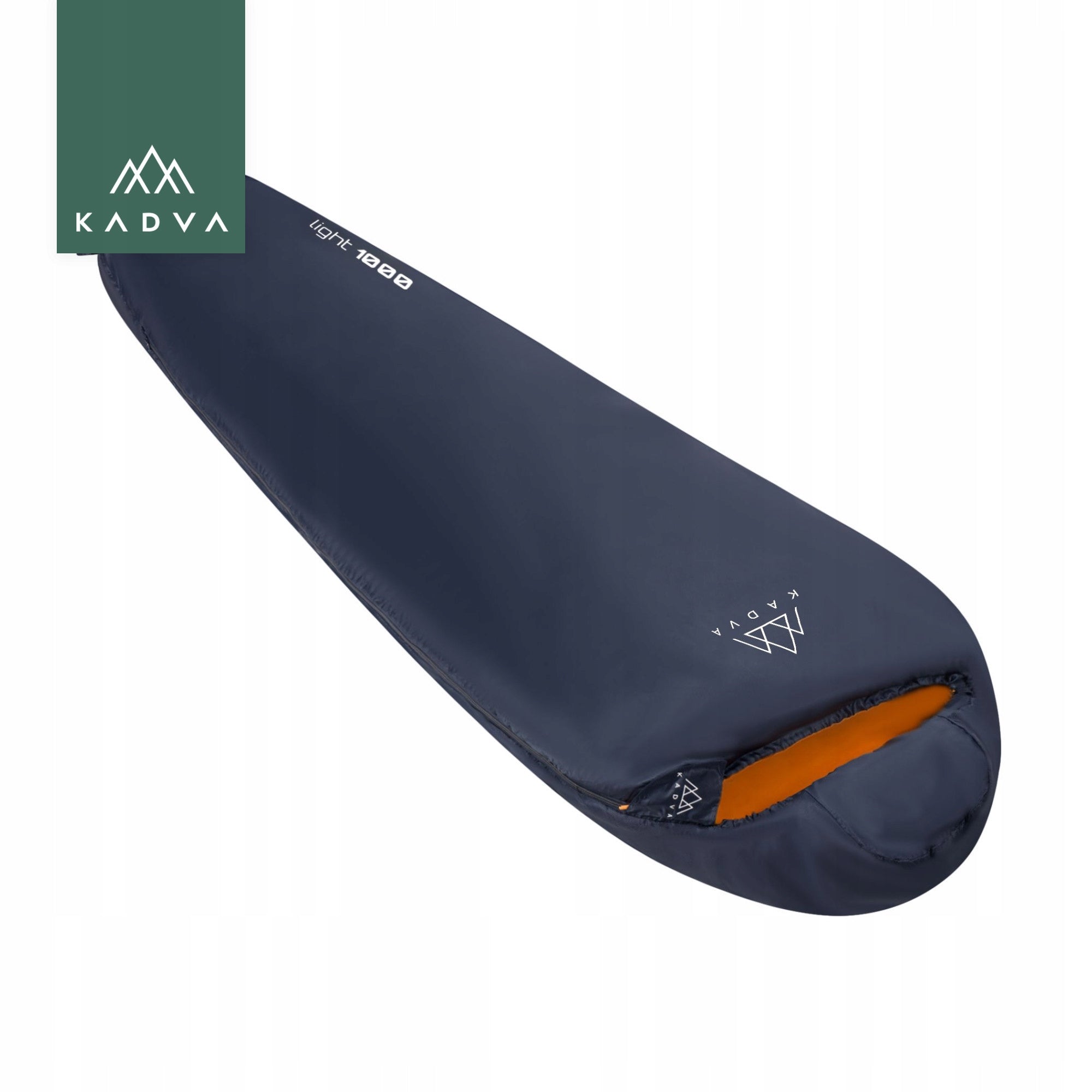 SUPER LIGHT HIKING SLEEPING BAG KADVA LIGHT 1000 LEFT COMPRESSION COVER Manufacturer code KDV-B4B057-GY