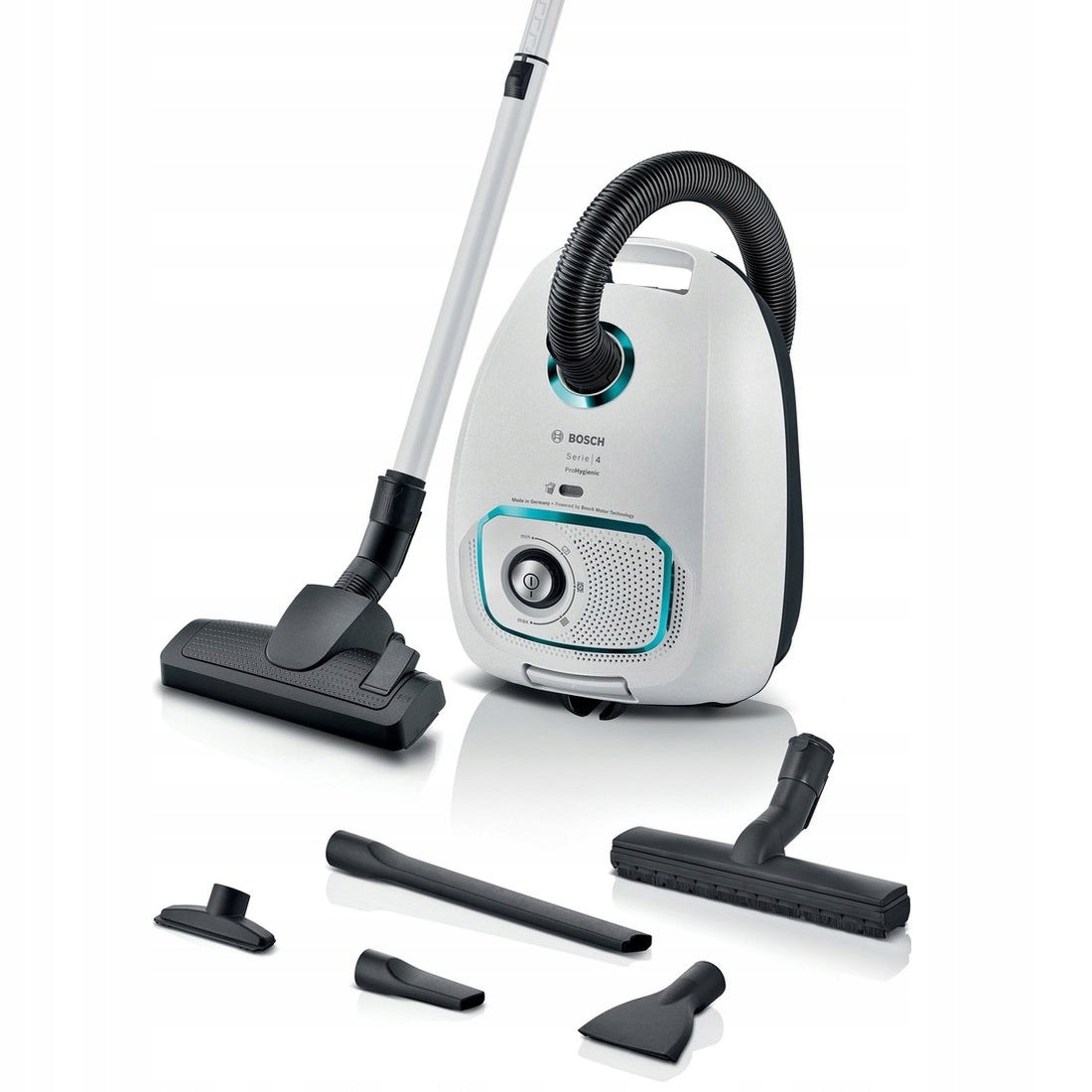 SUPER POWERFUL BAG VACUUM CLEANER BOSCH BGB41HYG1H SIX BRUSHES! CAR