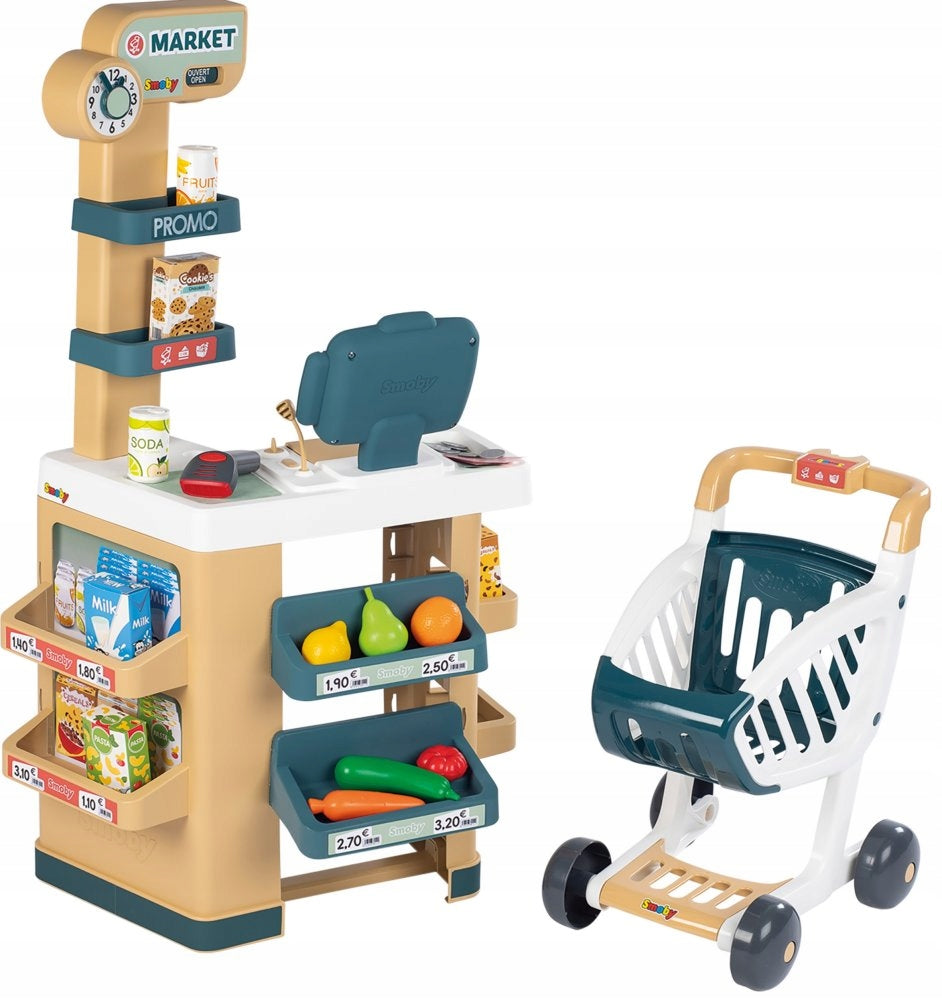 SUPERMARKET Market SHOP Cash Register TROLLEY SMOBY Packaging status original