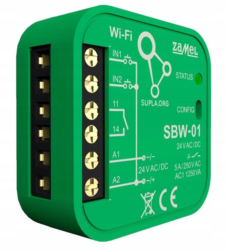 SUPLA 1-channel Wi-Fi gateway controller!!!!!! SBW-01!!!!!! ZAMEL Packaging status original