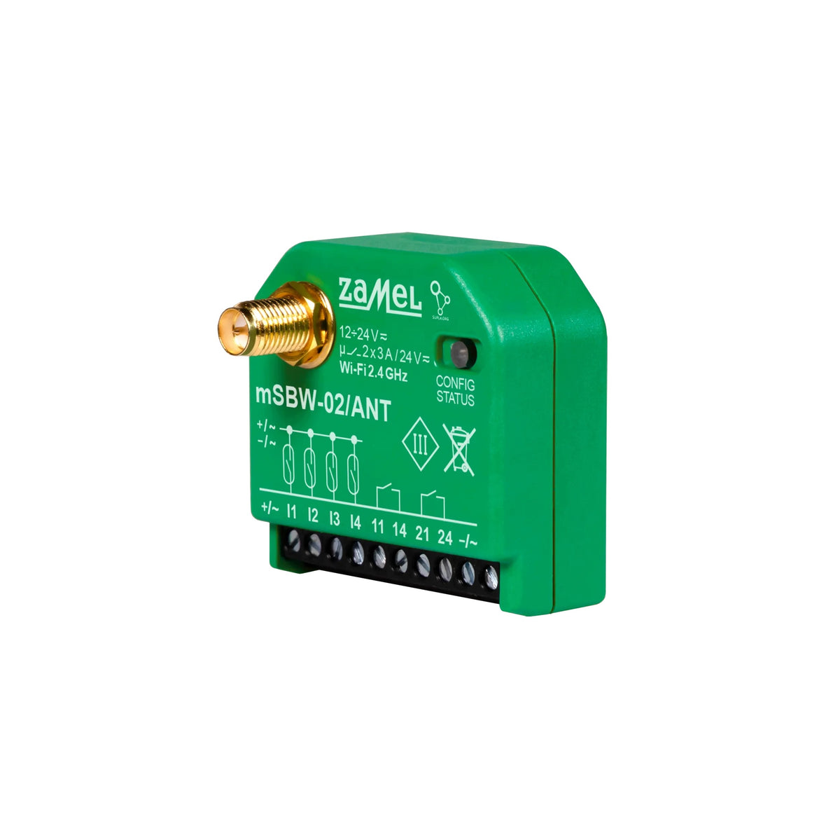 SUPLA Gateway controller WiFi 2-channel /4-channel inputs mSBW-02/ANT Zamel Brand Zamel
