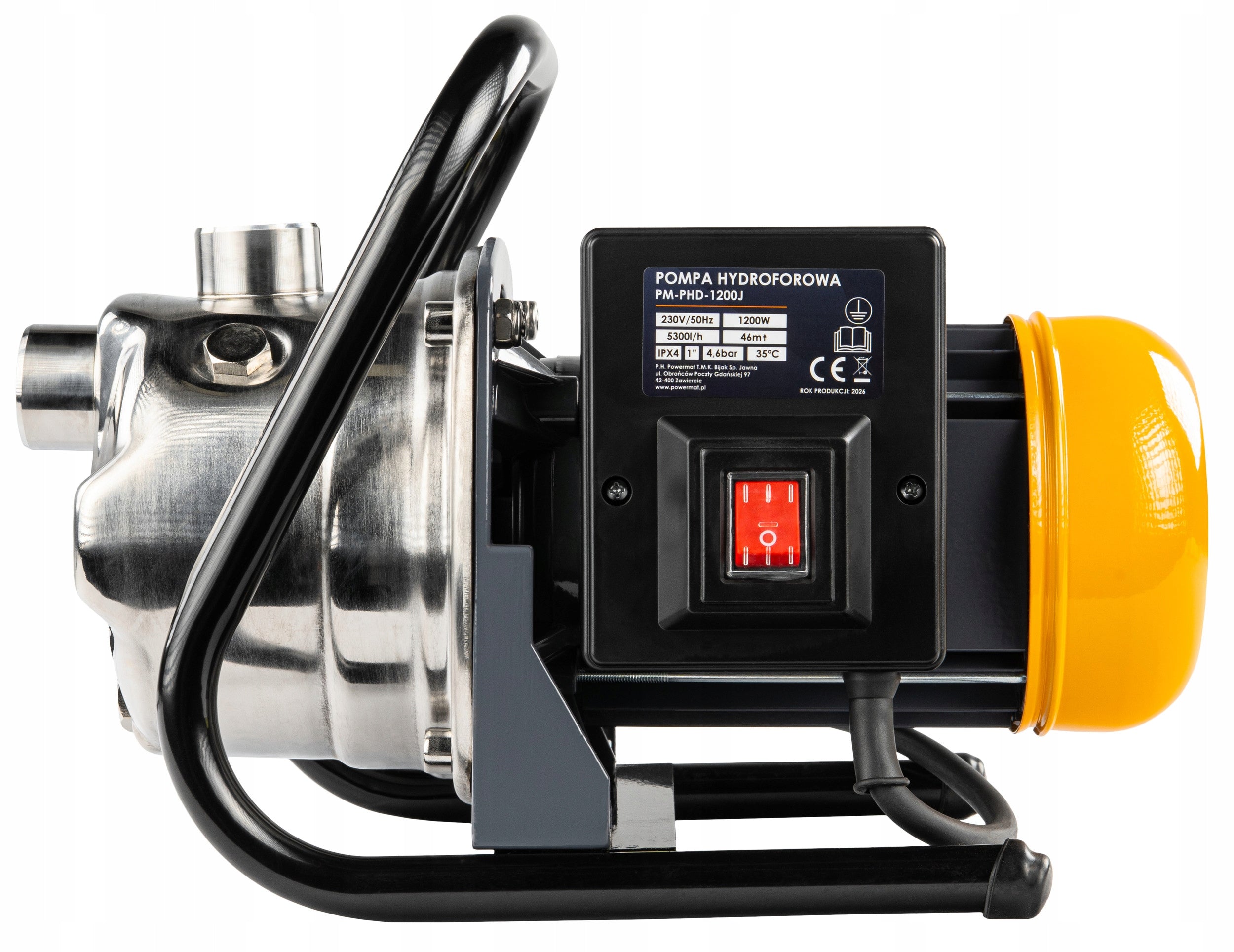SURFACE HYDROPHORE PUMP FOR WATER WELL WATERING 1200W GARDEN Engine power 1200 W