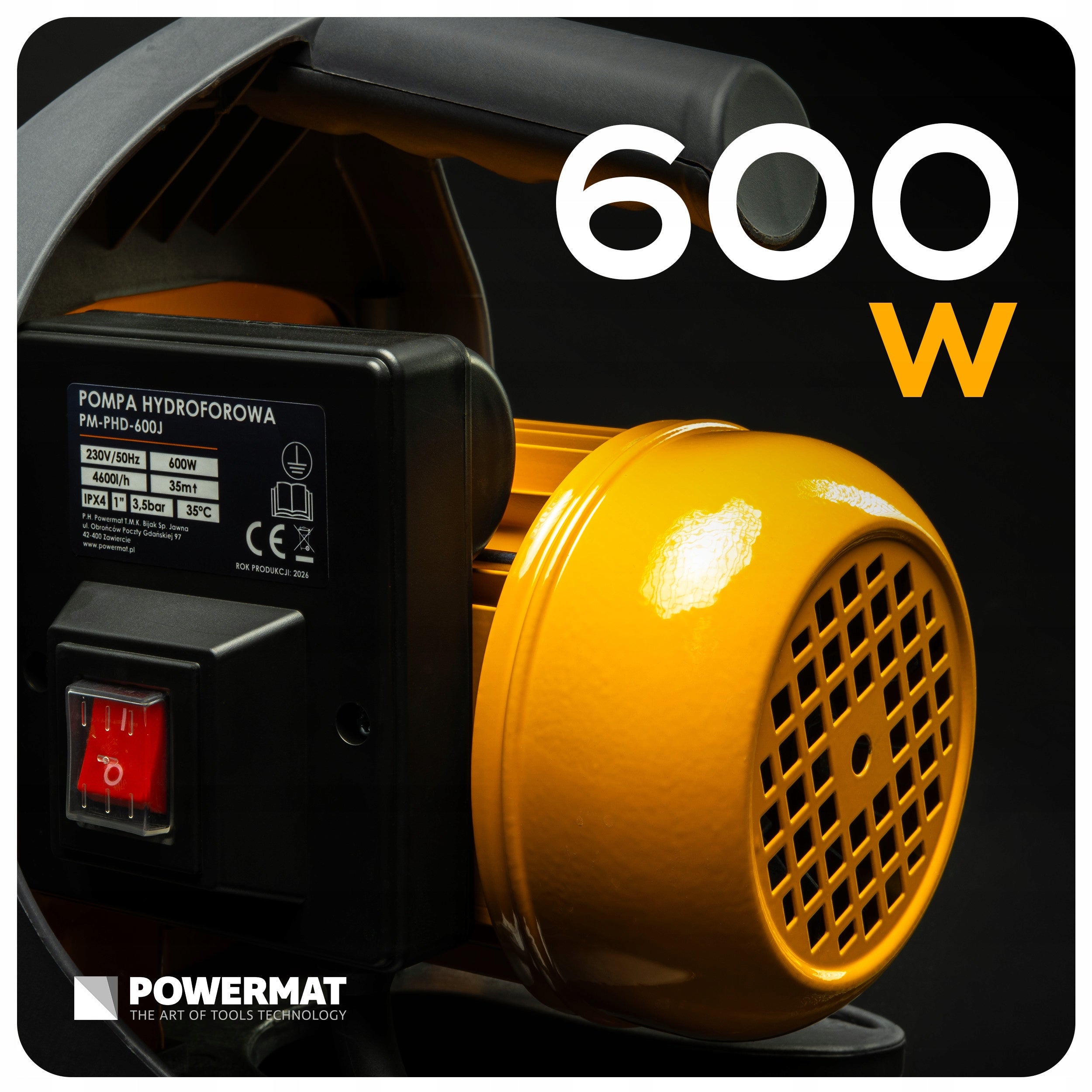 SURFACE HYDROPHORE PUMP FOR WATER WELL WATERING 600W GARDEN Pump type surface