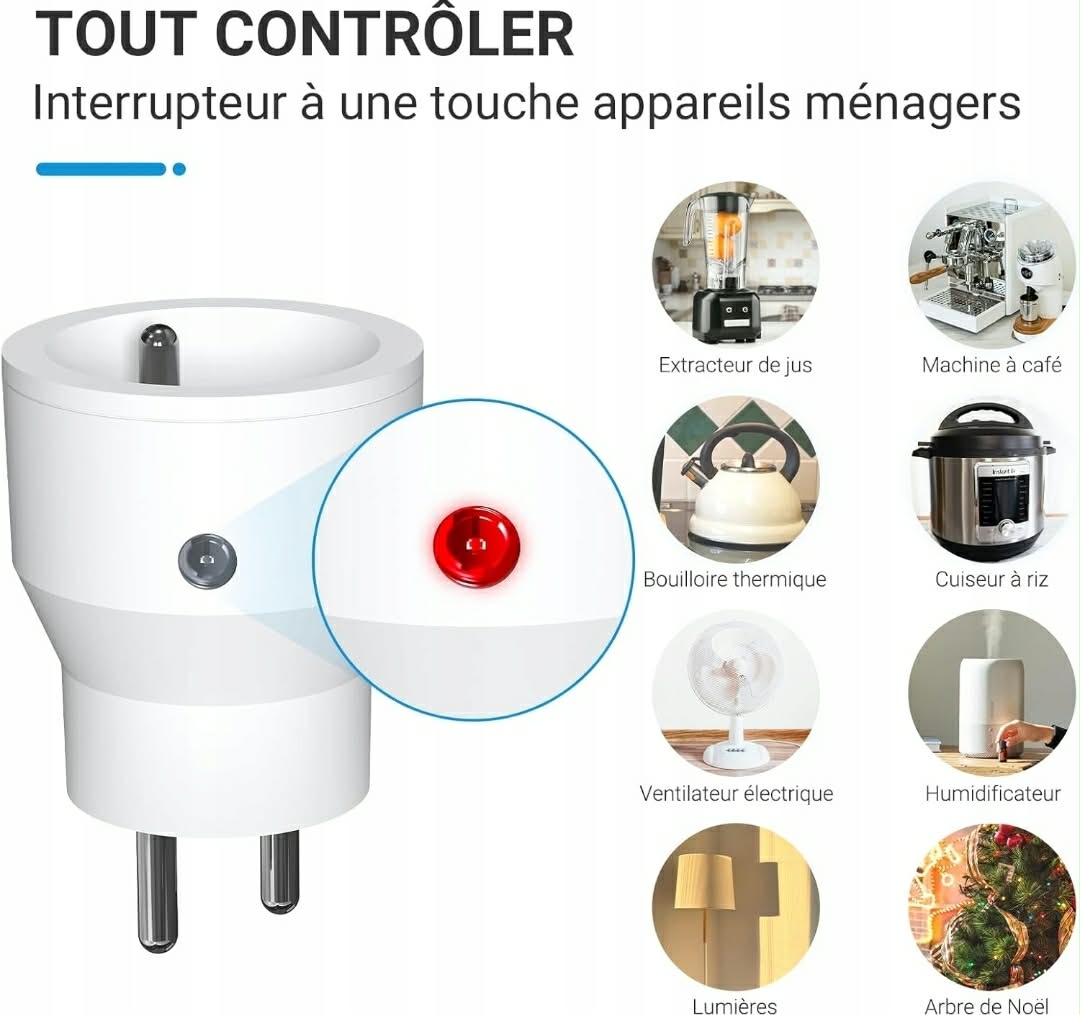 SURICE socket controlled remote control - 3 pieces WITHOUT GROUND HOLE Brand no brand
