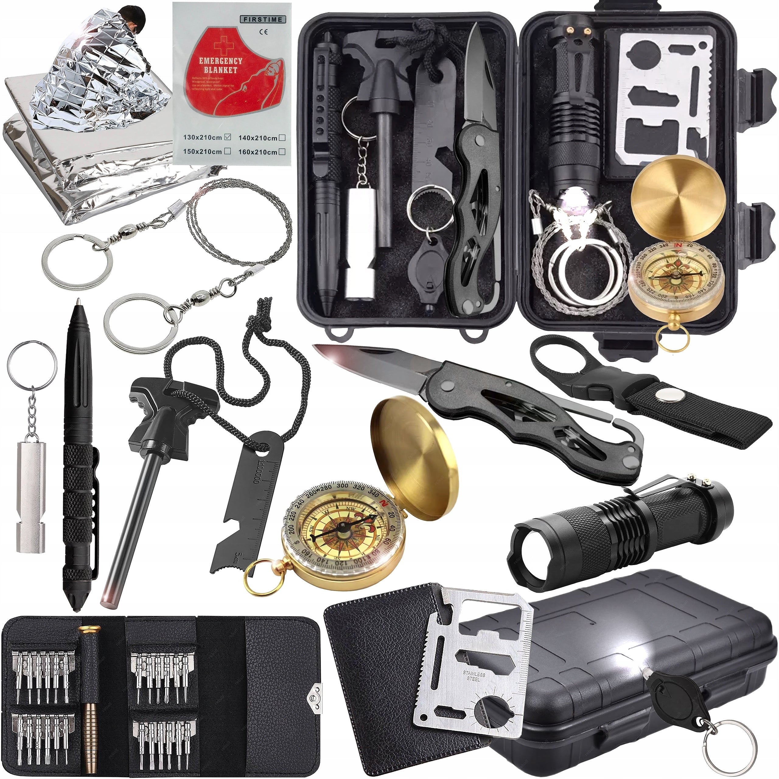 SURVIVAL KIT MILITARY SURVIVAL GADGETS SURVIVAL TOOL RT0261