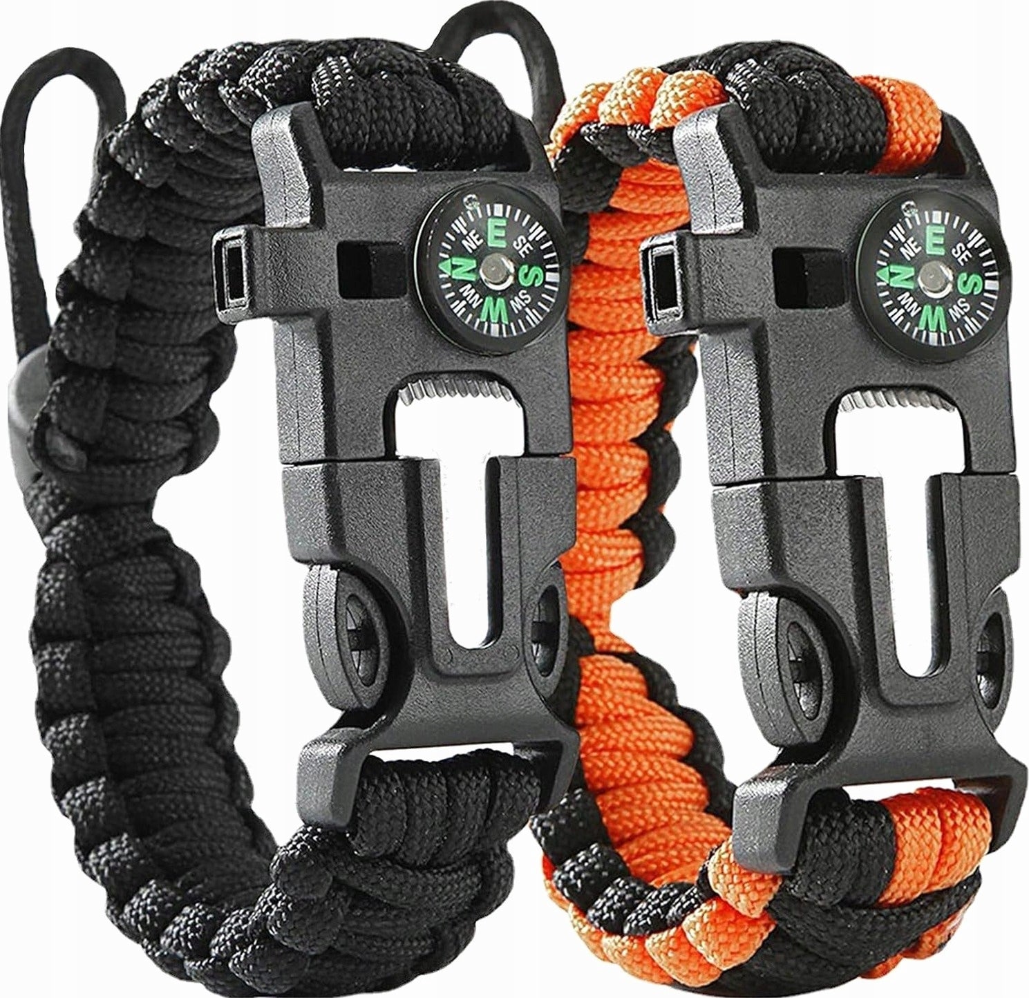 SURVIVAL SET MULTIFUNCTIONAL BRACELET WATERPROOF FLINT