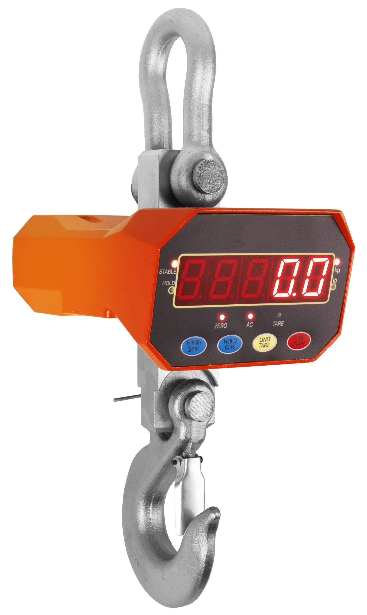 SUSPENDED HANGING CRANE HOOK SCALE 5000kg 5T REMOTE CONTROL WITH DISPLAY Manufacturer code Waga Hakowa 5T PILOT
