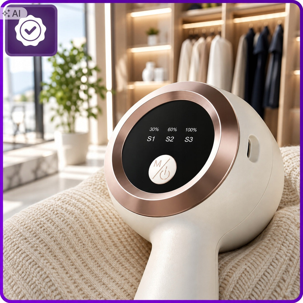 SWEATER CLOTHES SHAVER ELECTRIC CORDLESS USB SHAVING Manufacturer code NOWOCZESNA OSTRZA AKUMULATOROWA 3 TRYBY MOCY