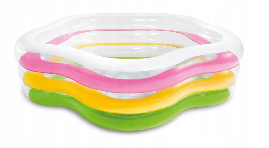 SWIMMING POOL INFLATABLE STAR SOFT BOTTOM INTEX 56495