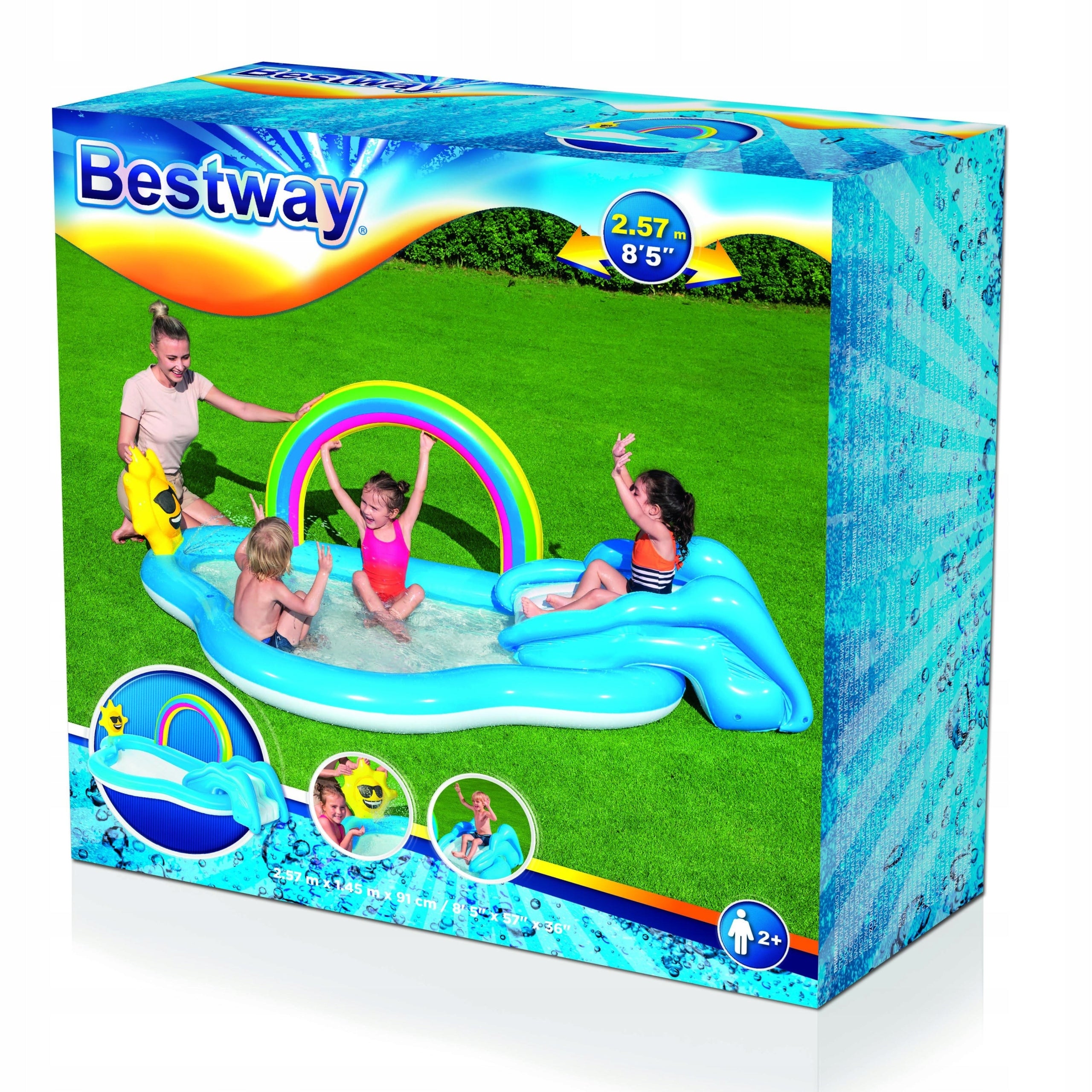 SWIMMING POOL PLAYGROUND SLIDE BESTWAY 53092 x145 cm Manufacturer code 53092