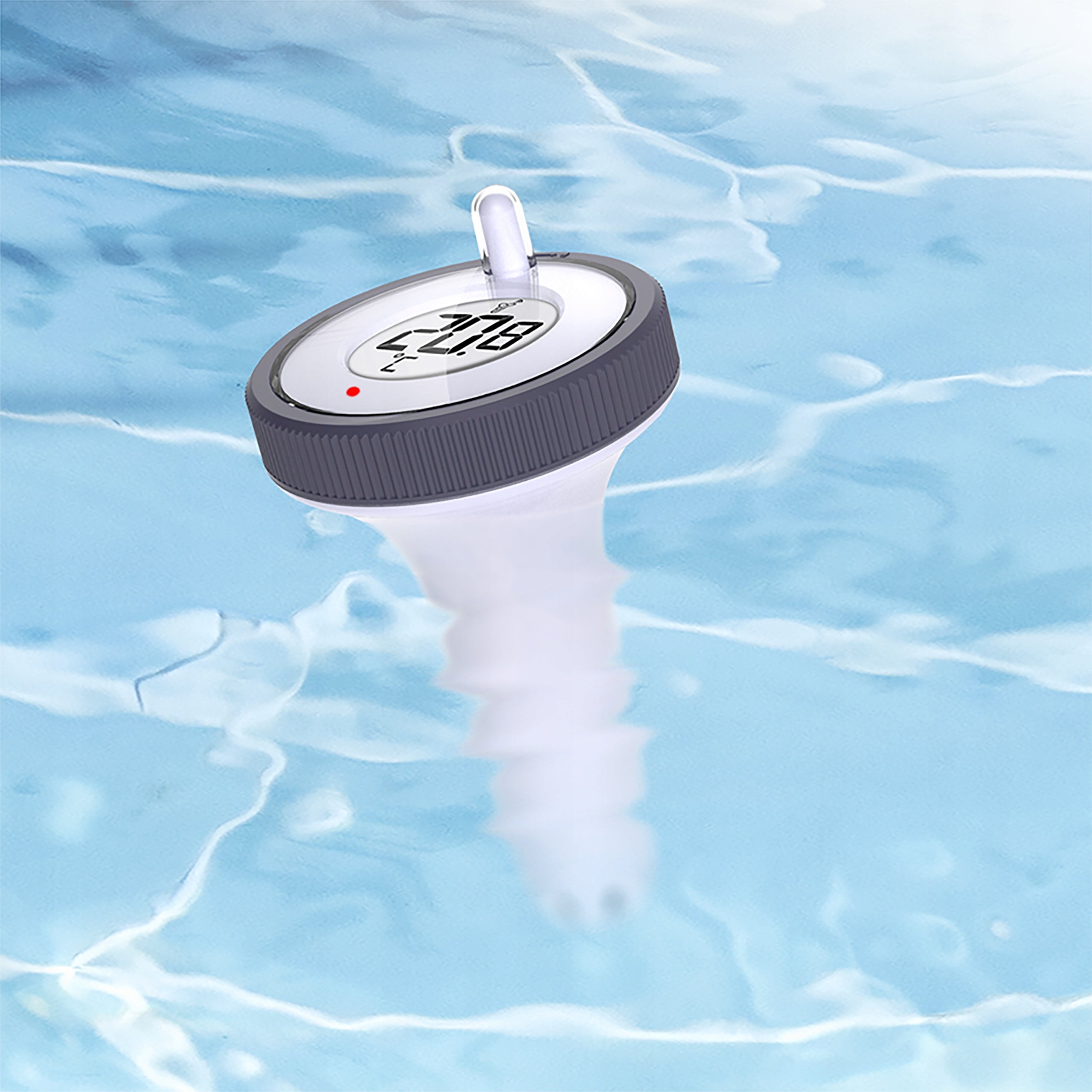 SWIMMING POOL THERMOMETER FLOATING METEO WEATHER STATION TB3 MEASUREMENT ON PHONE Product weight with unit packaging 1 kg