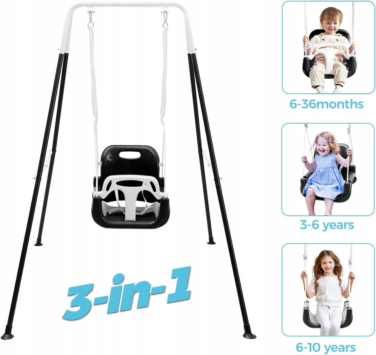SWING JUMPER STATIONARY ROCKER ON THE FRAME FOR CHILDREN PINK SOLID Brand no brand
