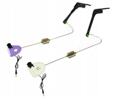 SWINGERS HANGERS SET OF 2x ELECTRONIC LED SIGNALS Manufacturer code SWINGER HANGER WĘDKARSKI PODWIESZANY ŚWIECĄCY