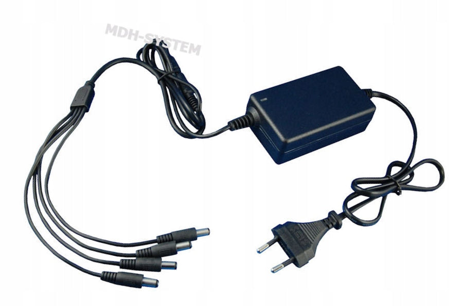 SWITCHING POWER SUPPLY FOR CCTV CAMERAS 12V 2A 4 OUTPUTS