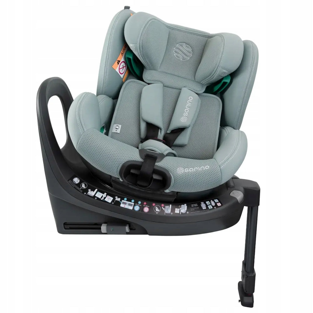 SWIVEL CAR SEAT BASE 360° 40-150CM ISIZE AURORA MINT SORINO
