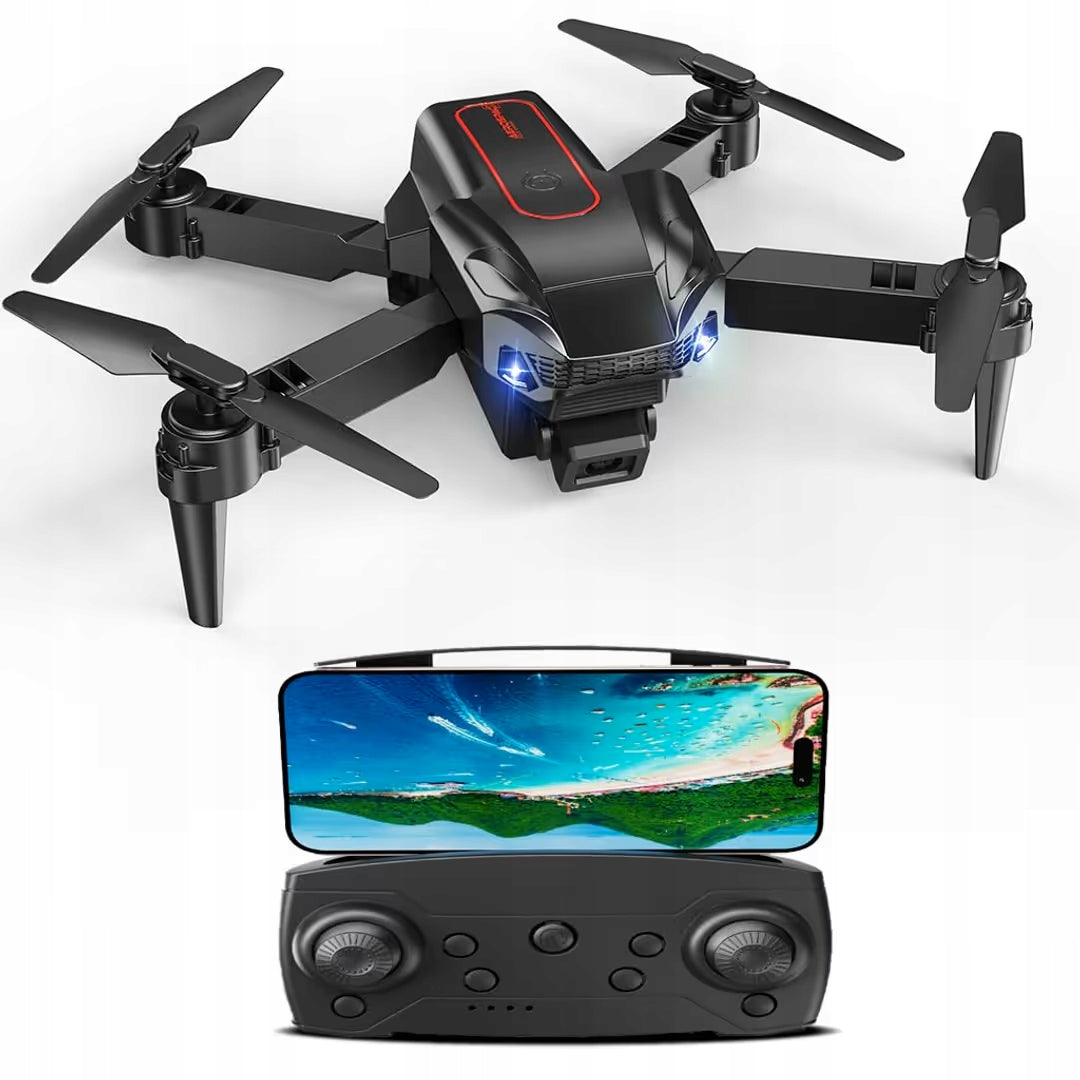 SY16 drone with 2 4K cameras, 2 batteries, remote control, cover - For beginners Packaging status original