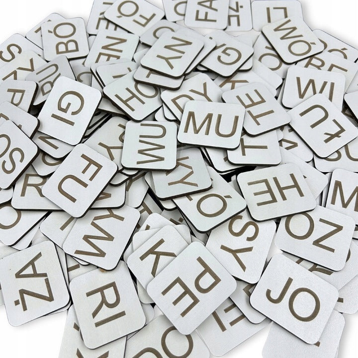 SYLLABLES tablets in a box learning to read SYLLABLE BOX EAN (GTIN) 5905538929975