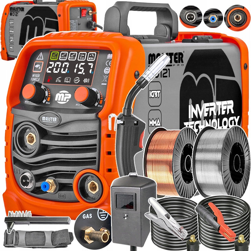 SYNERGY MIGOMAT MIG Co2 MMA TIG 200A PRO MP0121 inverter welder