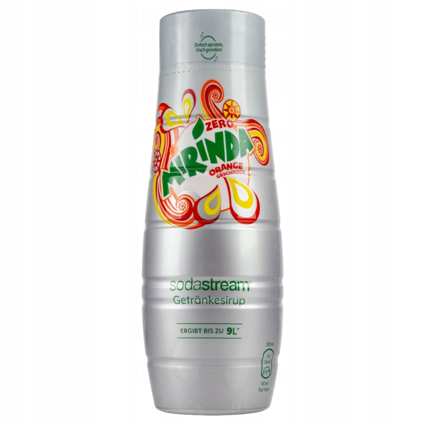 SYRUP SODASTREAM MIRINDA ZERO WITHOUT SUGAR SATURATOR CONCENTRATE 440 ML LIGHT