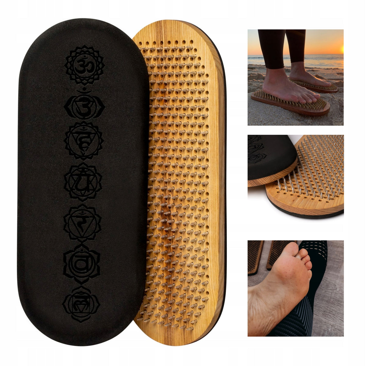Sadhu Acupressure Boards with Galvanized Dynamic Nails 10mm