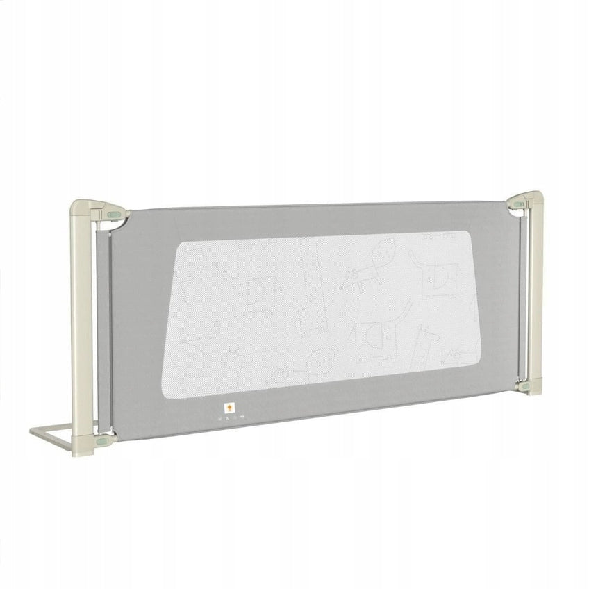 Safety barrier for bed adjustable up to 200cm