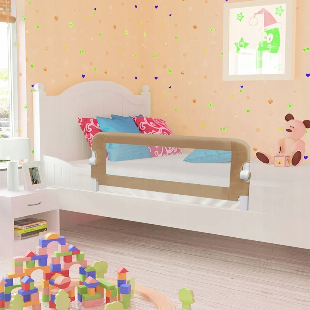 Safety barrier for children 120x40,5x42 cm, taupe Brand no brand