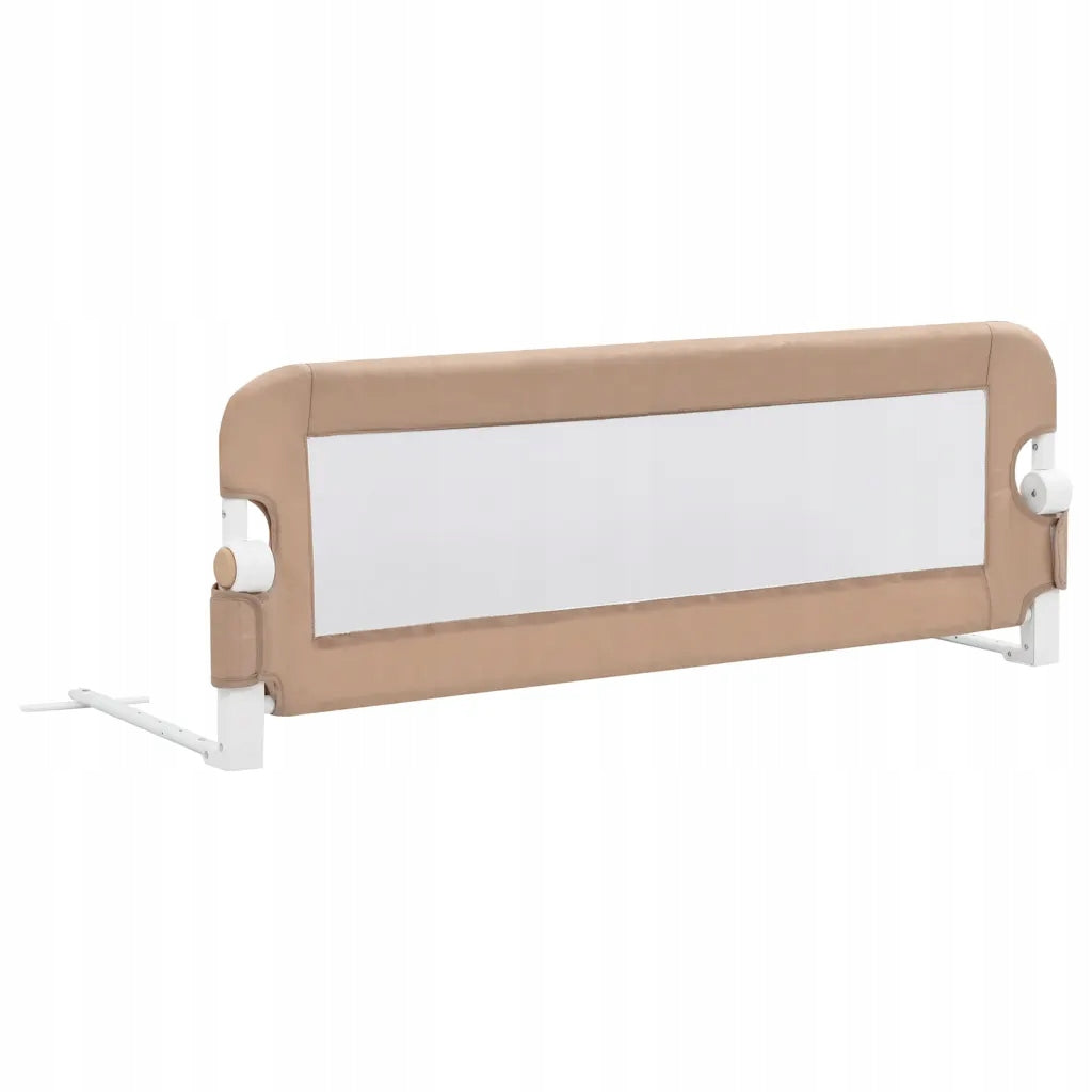 Safety barrier for children 120x40,5x42 cm, taupe