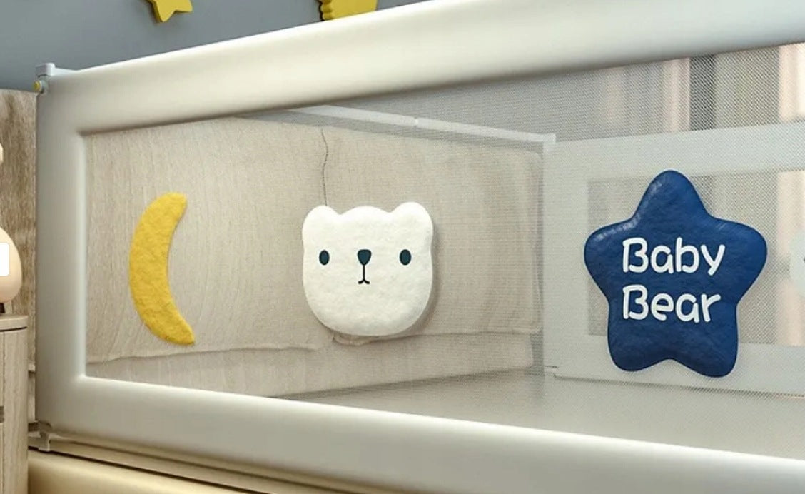 Safety barrier for children on the bed 180 cm BEAR, OXFORD material Manufacturer code MUB0206