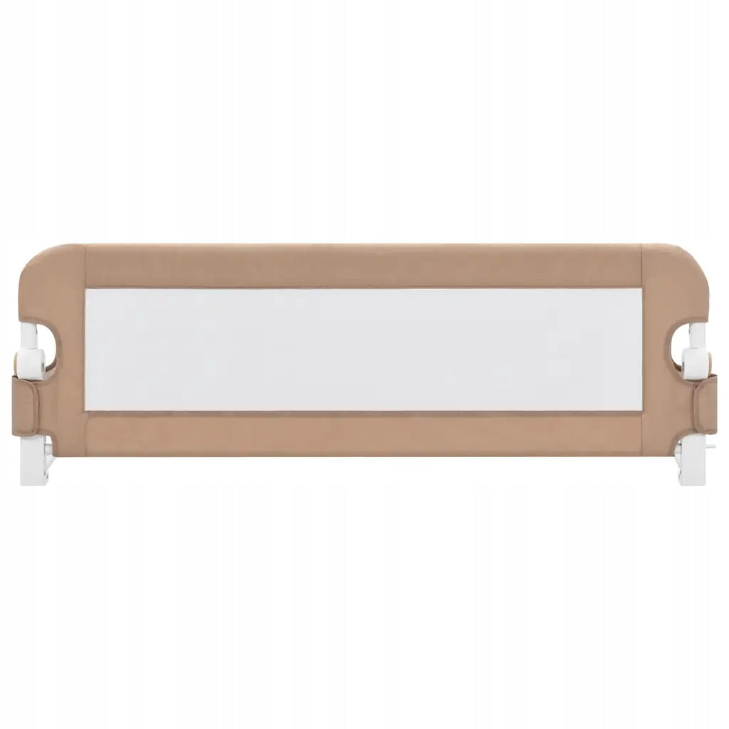 Safety barrier for children's bed 120x40,5x42 cm, taupe Brand no brand