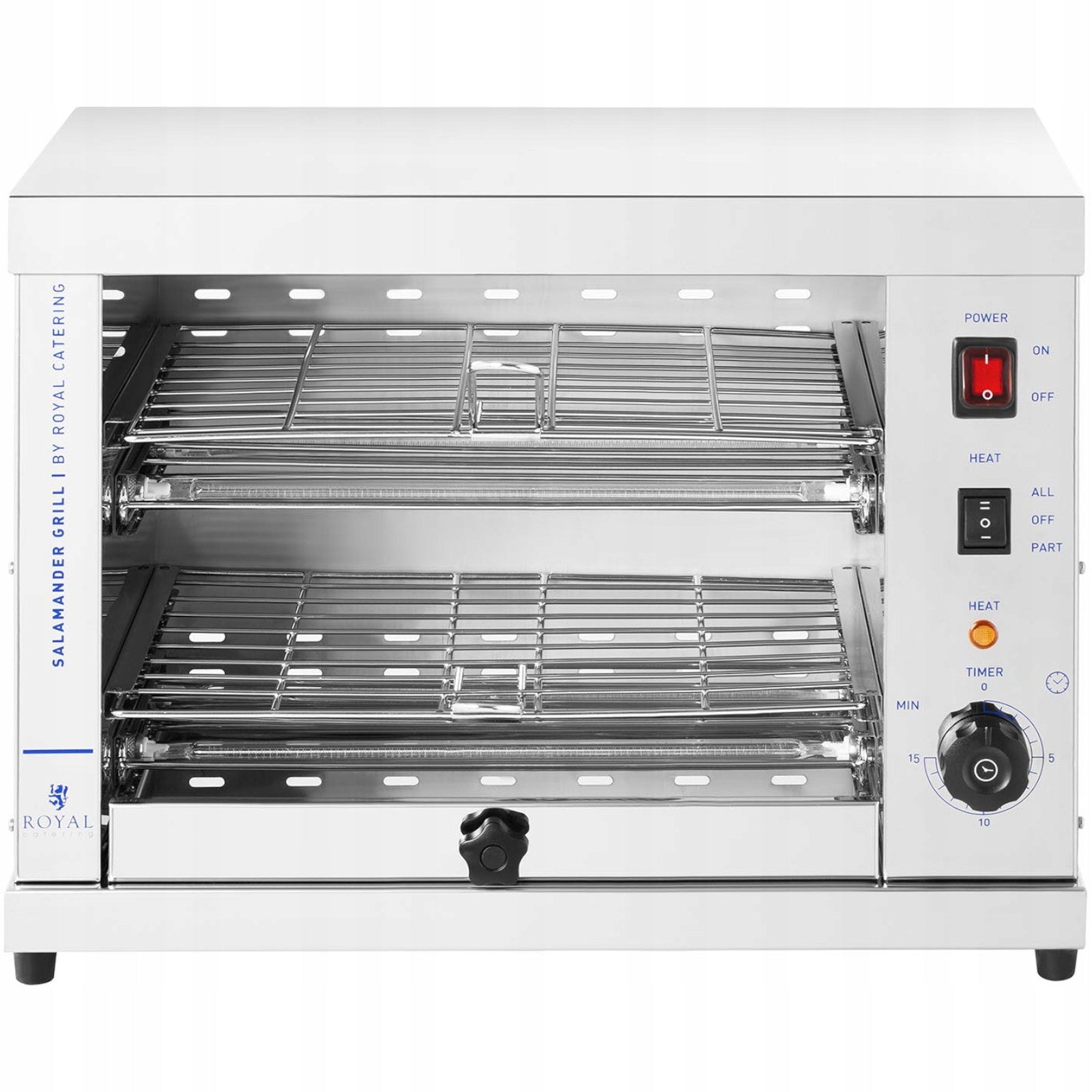Salamander RC-SGI01 3200 W stainless steel 35x24 cm Brand Royal Catering