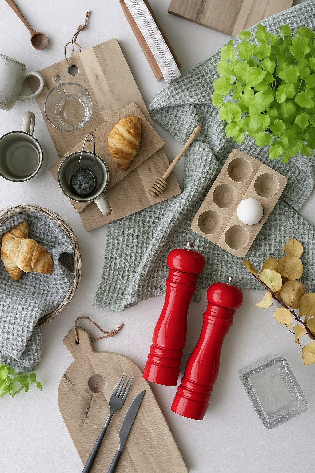 Salt and Pepper shaker Red Grinders 2pcs Salt/Pepper IB Laursen Scandi EAN (GTIN) 5709898381158
