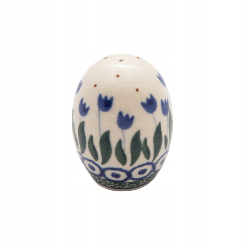 Salt shaker Salt container 5.5 cm Artistic ceramics Bolesławiec dek 0490A