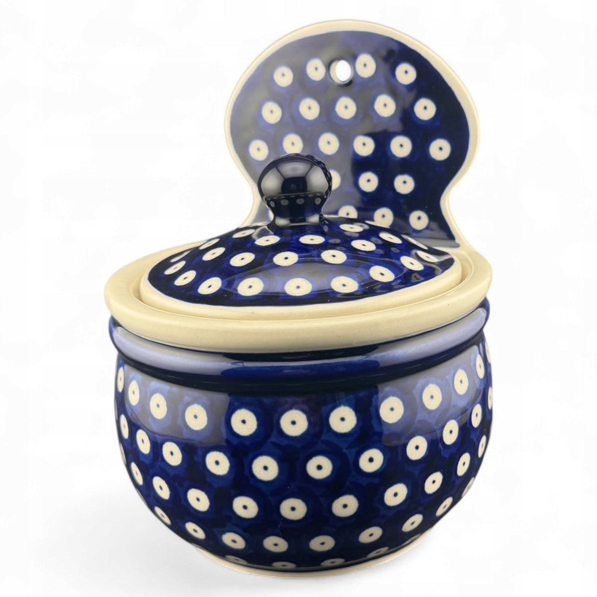 Salt shaker, salt container 1211 Dot D-42 G2 Bolesławiec
