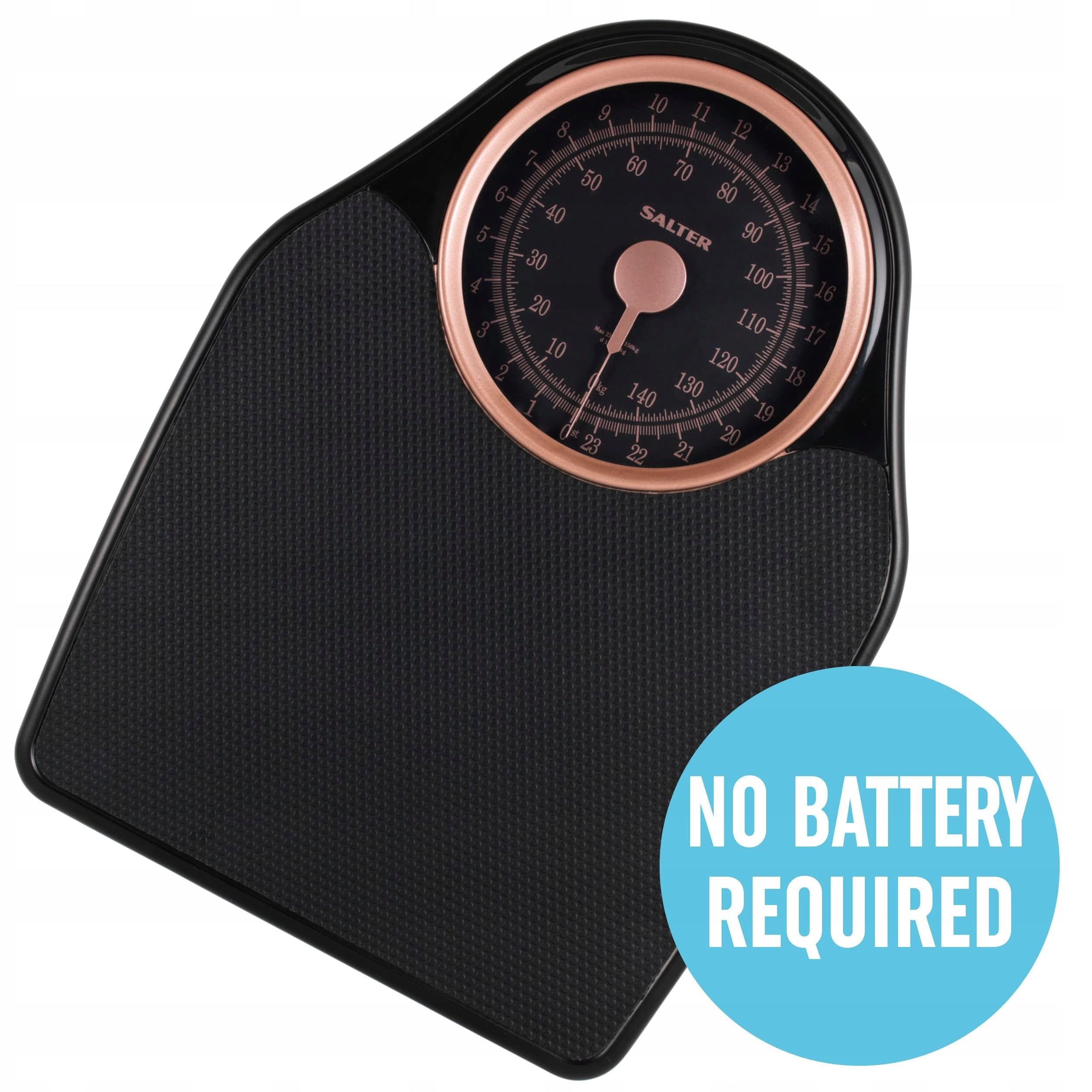 Salter Mechanical weight up to 150 kg pink-gold with large platform Manufacturer code 5054061483727