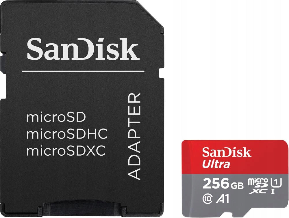 SanDisk SDSQUAC-256G-GN6MA Ultra Memory Card 256GB micro SDXC 150MB/s SD Manufacturer code SDSQUAC-256G-GN6FA