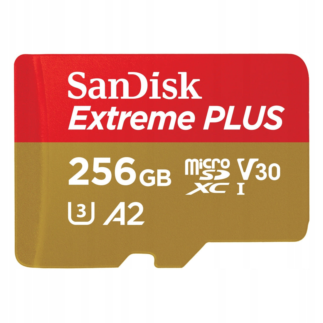 SanDisk microSDXC 256 GB EXTREME PLUS 200/90MB/s V30 A2 UHS-3 Manufacturer SanDisk