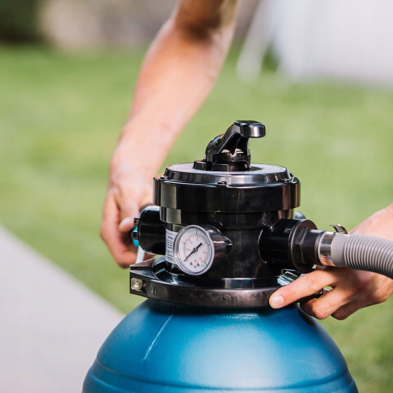 Sand Filter for Sand Pool or Balls Pool Pump 7900l/h Set Product weight with unit packaging 10.2 kg