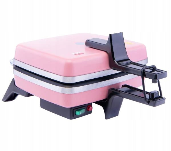 Sandwich toaster Dezal Mini Triangles 1300W Pink Quick Heat