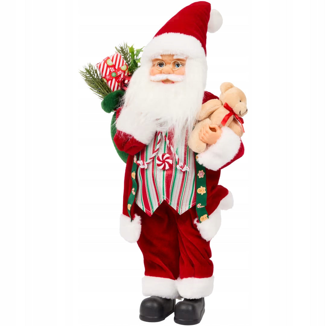 Santa Claus Christmas Figurine Large 60Cm Ornament Decoration