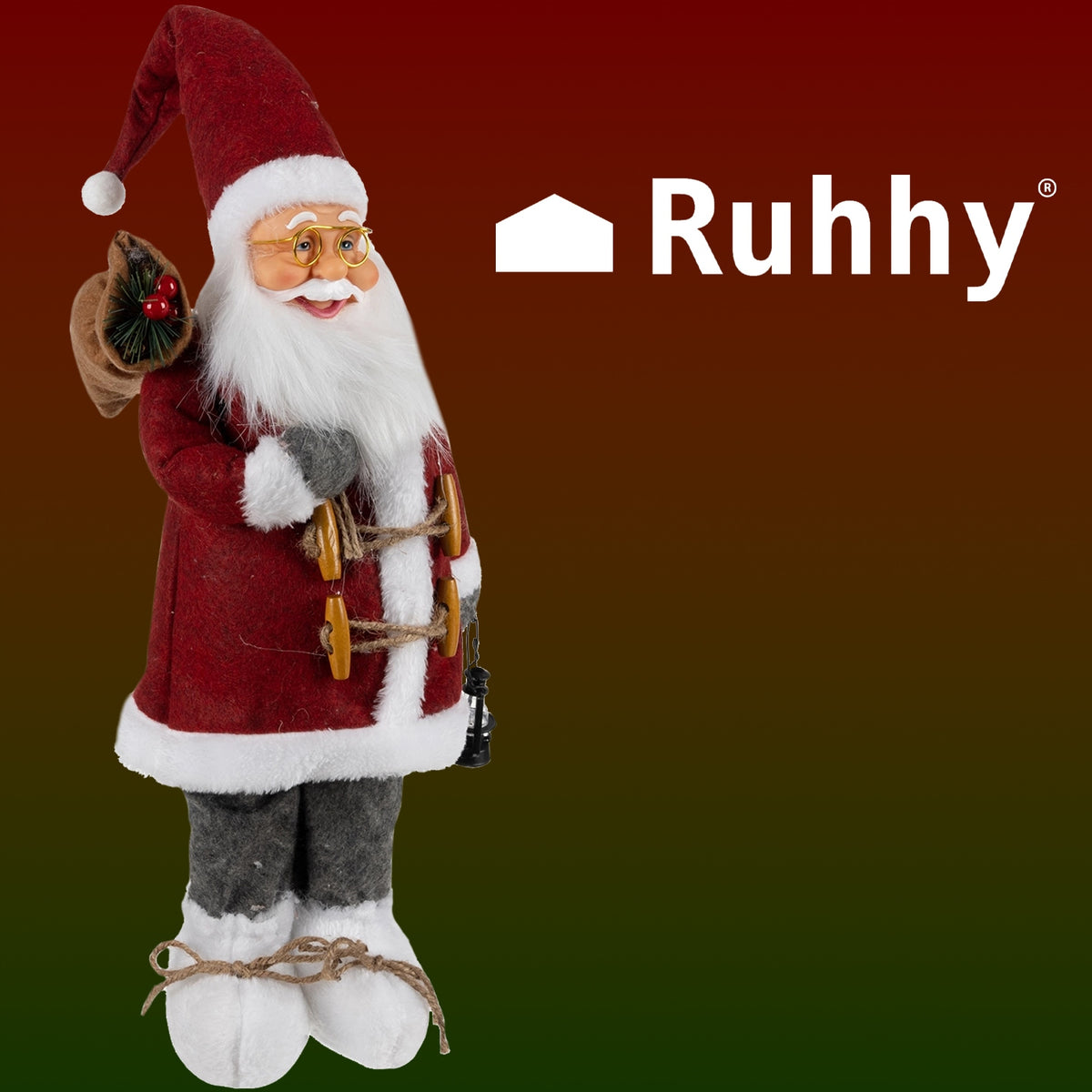 Santa Claus - Christmas figurine 60 cm. Ruhhy 22354 Brand Ruhhy