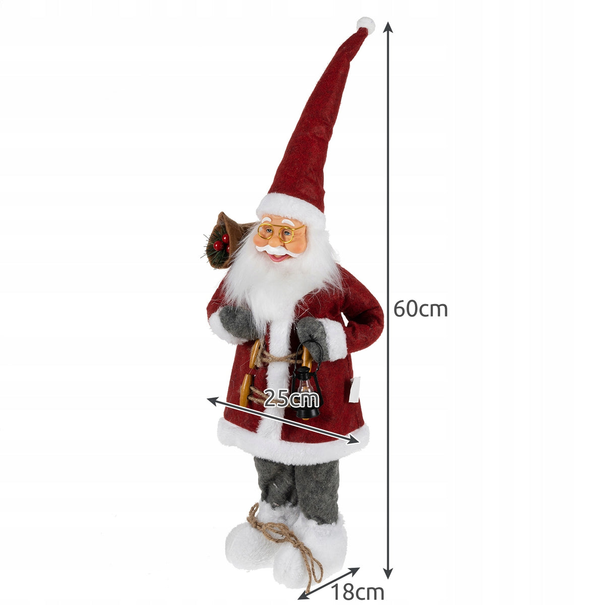 Santa Claus - Christmas figurine 60 cm. Ruhhy 22354 Product height 60 cm