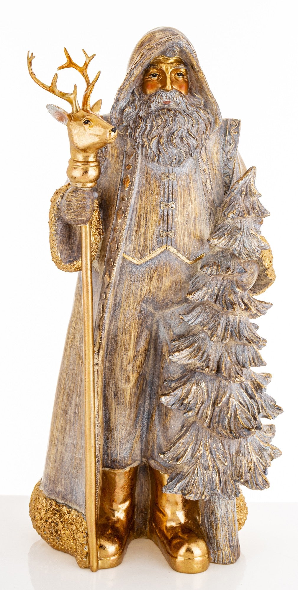 Santa Claus Figurine Christmas Ornament Gift Santa Claus For Christmas Birth Packaging status original