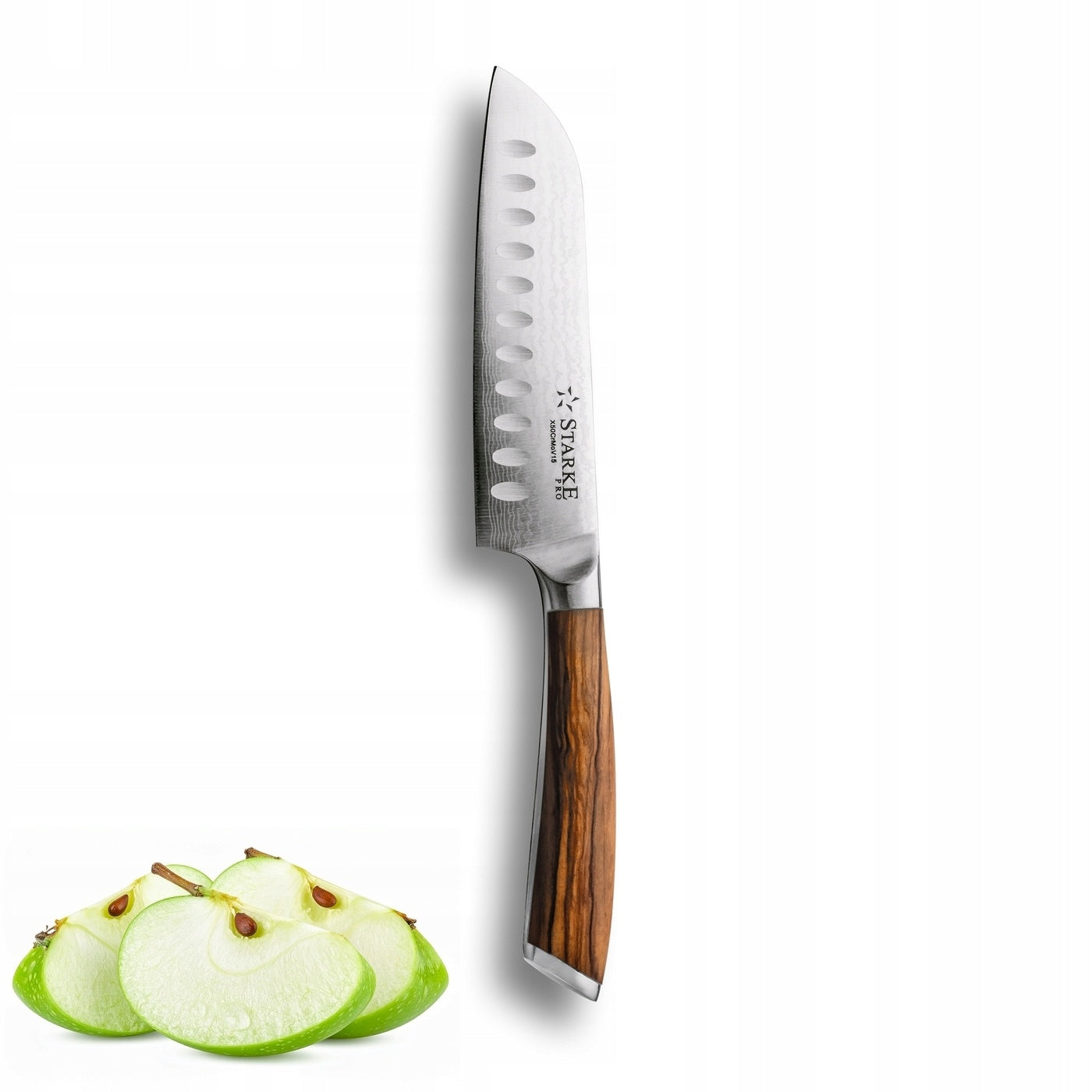Santoku HARD STEEL Japanese Kitchen Starke Pro Keiko Yoko 12,5 cm